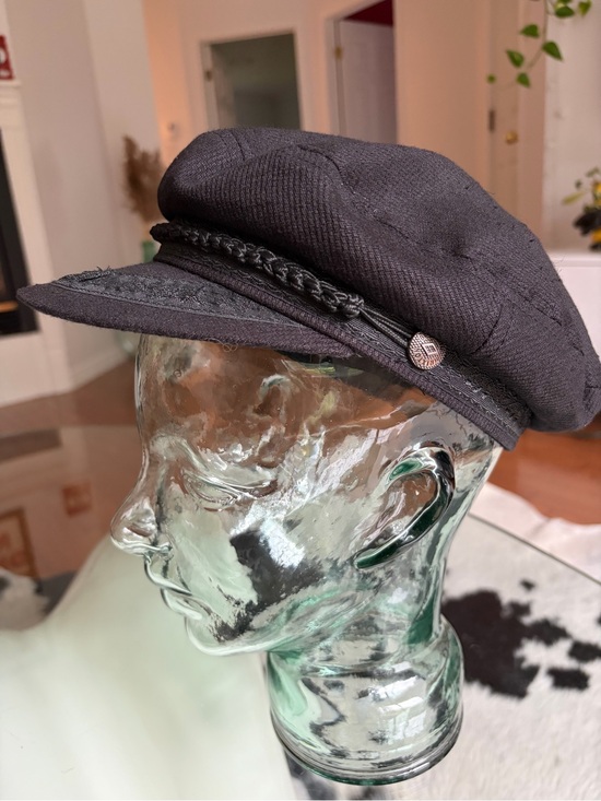 Brixton Accessories - Brixton Black Braided Cord Fiddler Cap
